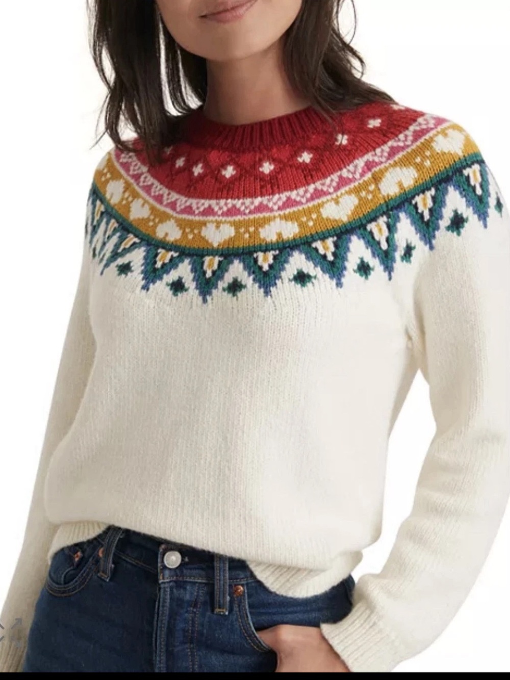 Marine Layer Archive Fair Isle Sweater Women’s size M